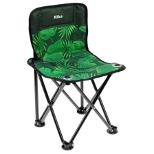 Походная мебель Nika Премиум 1 (ПСП1/2 с тропическими листьями темный)